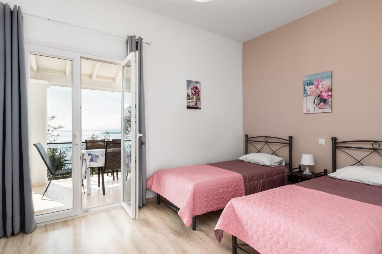 Katerina Horizon Apartments By Konnect - 1,8Km From Ipsos Beach Kültér fotó